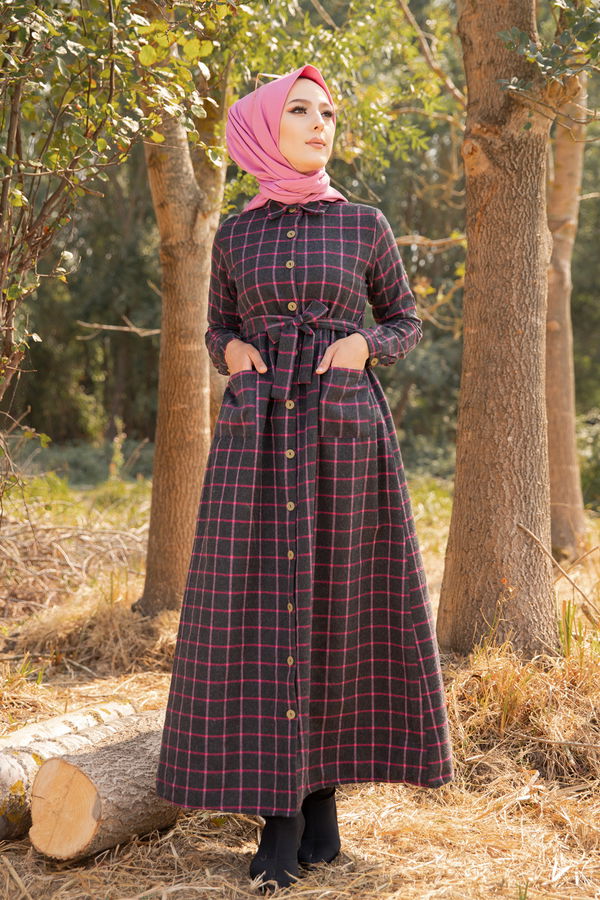 Elbise Antrasit - 3301 ANTRASİT