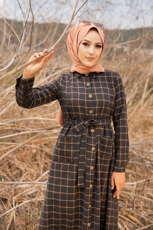 Elbise Antrasit - 3301 ANTRASİT