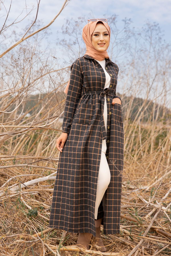 Elbise Antrasit - 3301 ANTRASİT