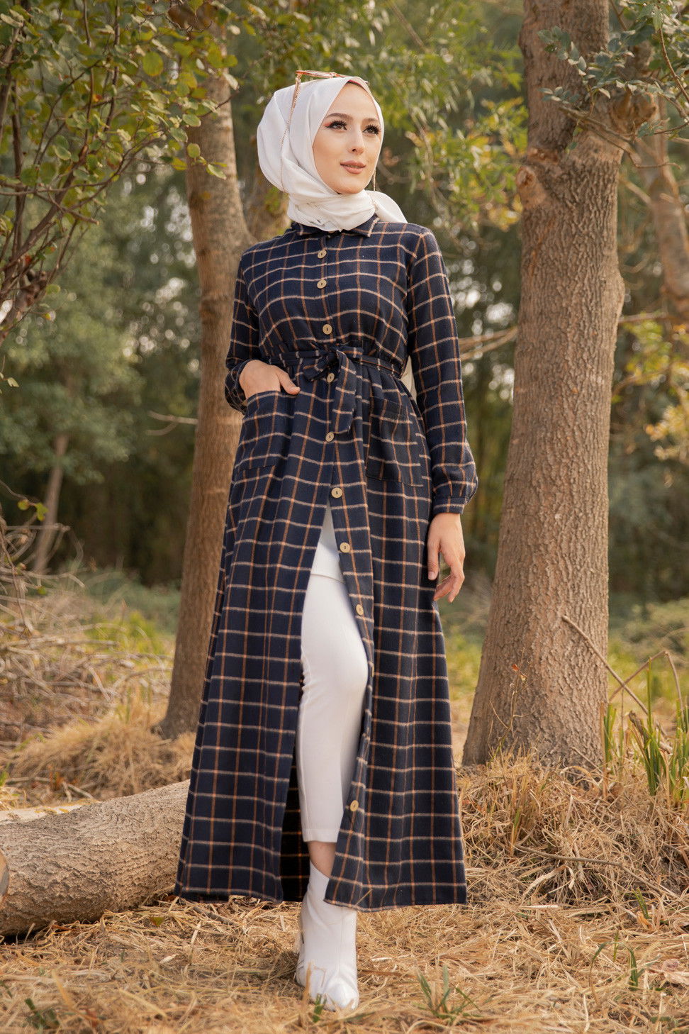 Elbise Lacivert - 3301 LACİVERT