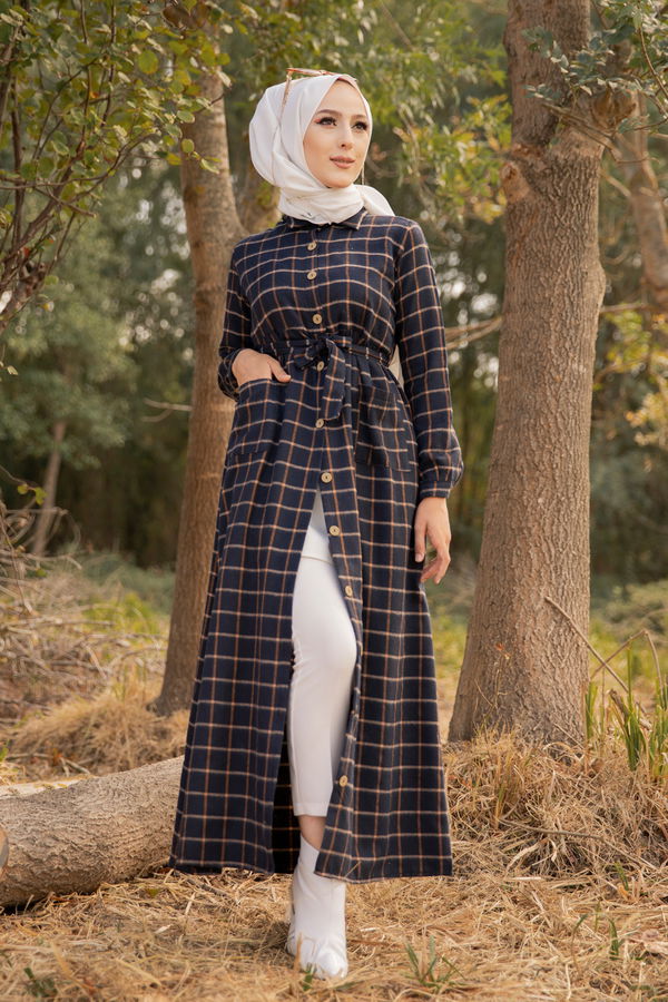 Elbise Lacivert - 3301 LACİVERT