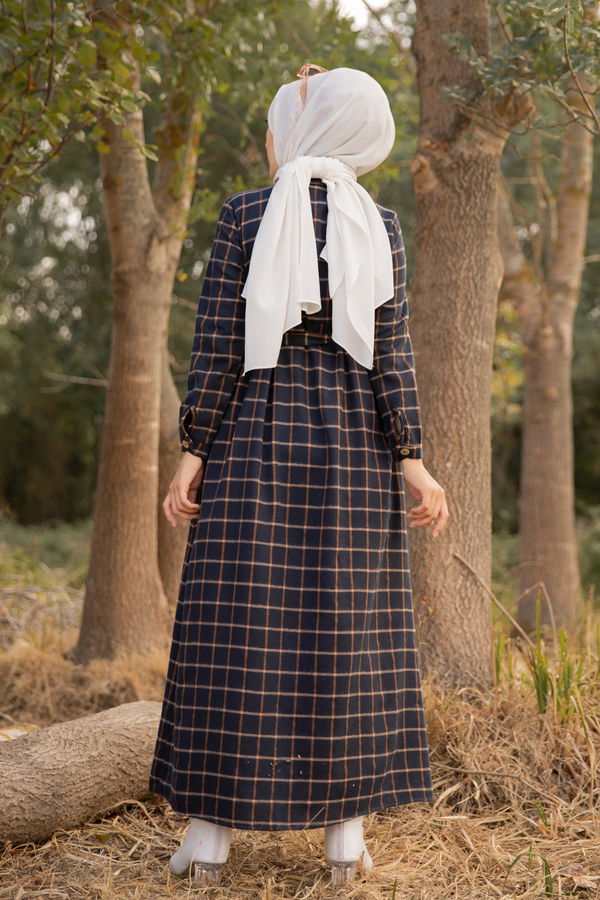 Elbise Lacivert - 3301 LACİVERT