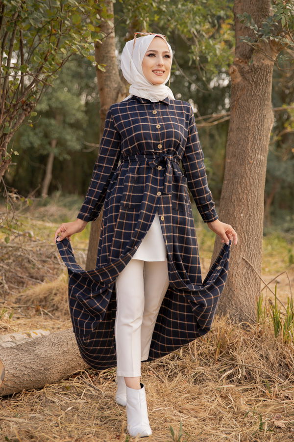 Elbise Lacivert - 3301 LACİVERT