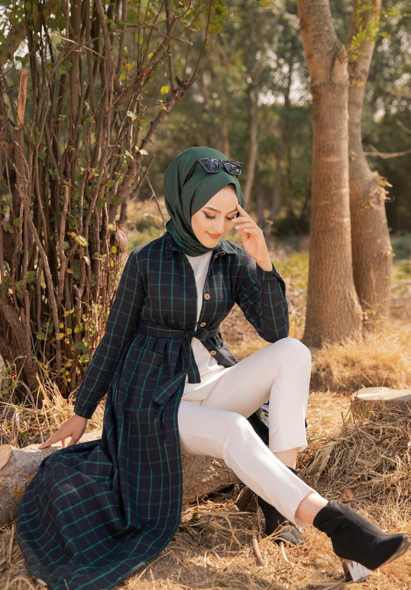 Elbise Lacivert - 3301