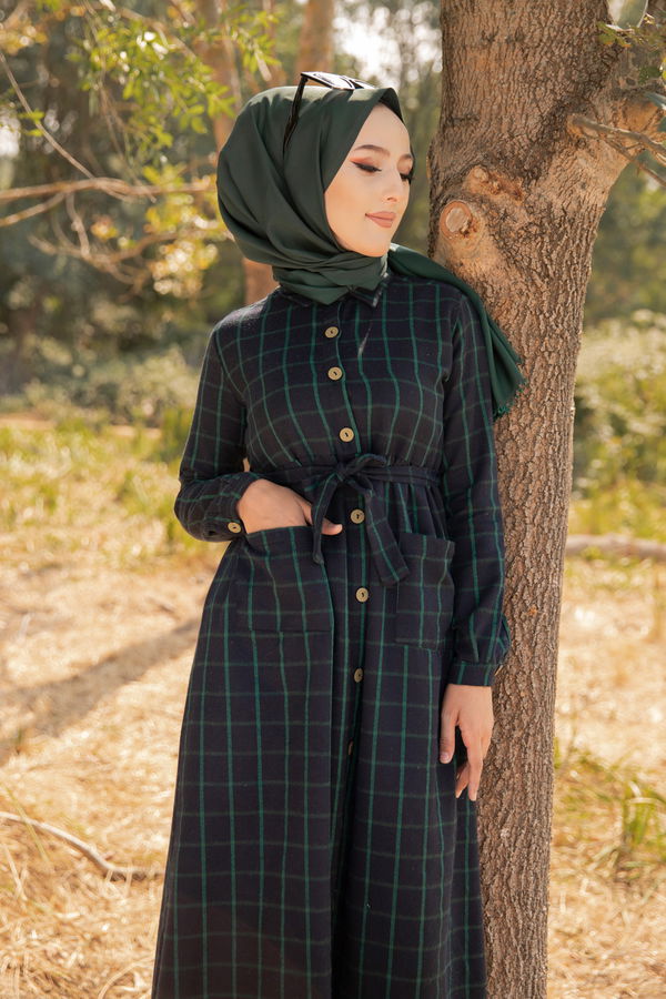 Elbise Lacivert - 3301