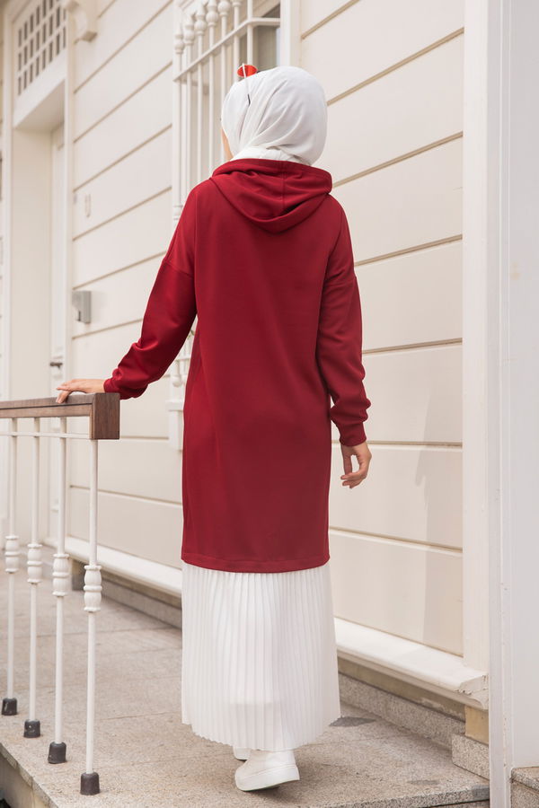 ELBISE Bordo - 3262 BORDO