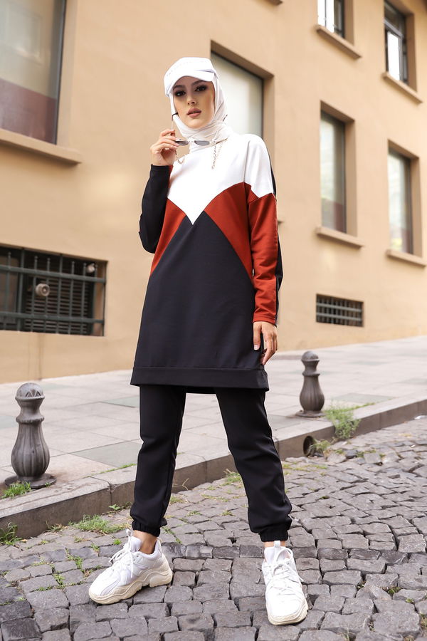 TUNIK PANTOLON Kiremit - 3057