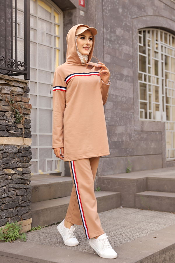 Tunık Pantolon Bej - 2796