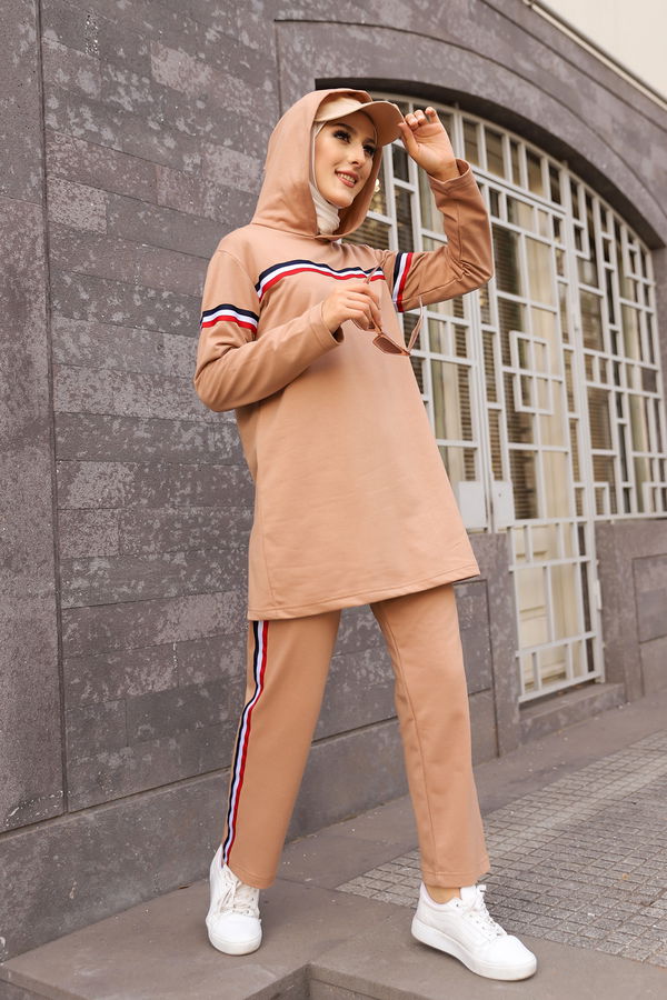 Tunık Pantolon Bej - 2796