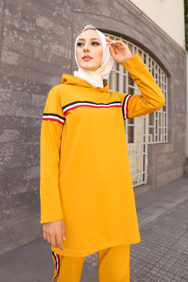 Tunık Pantolon Sarı - 2796 Sarı