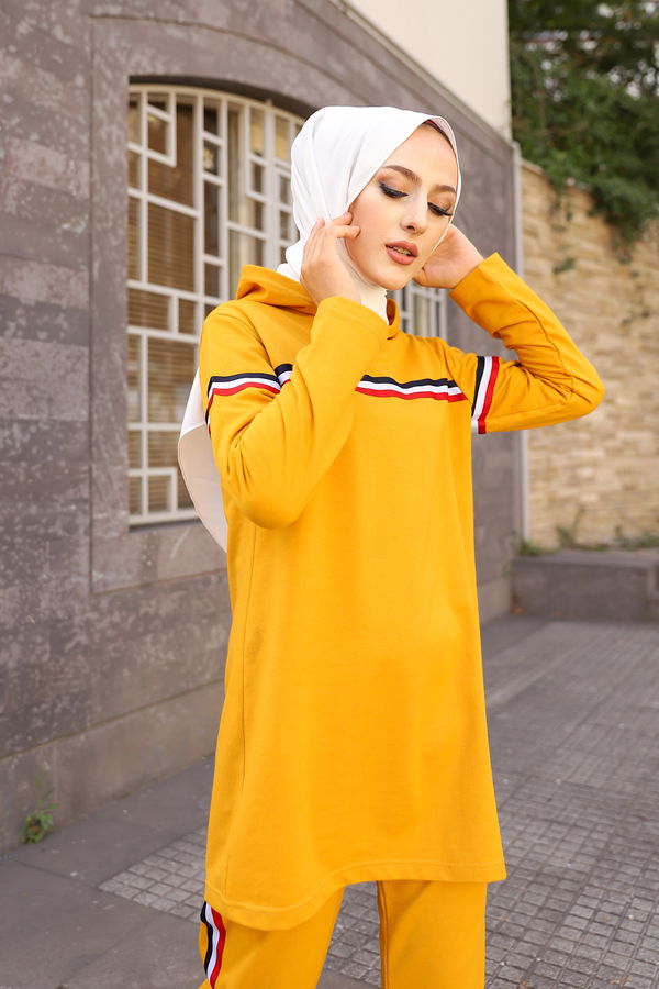 Tunık Pantolon Sarı - 2796 Sarı