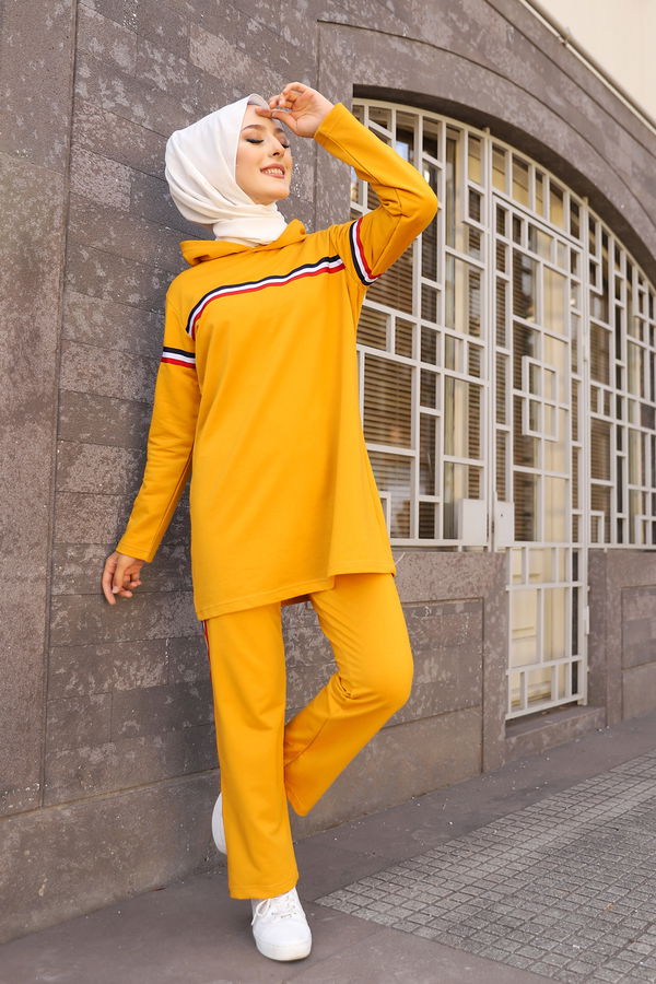 Tunık Pantolon Sarı - 2796 Sarı