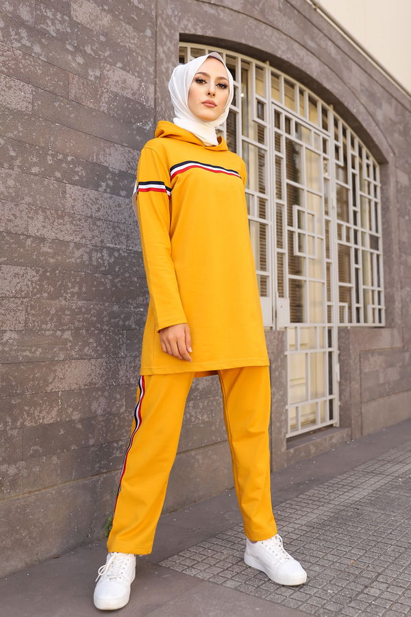 Tunık Pantolon Sarı - 2796 Sarı