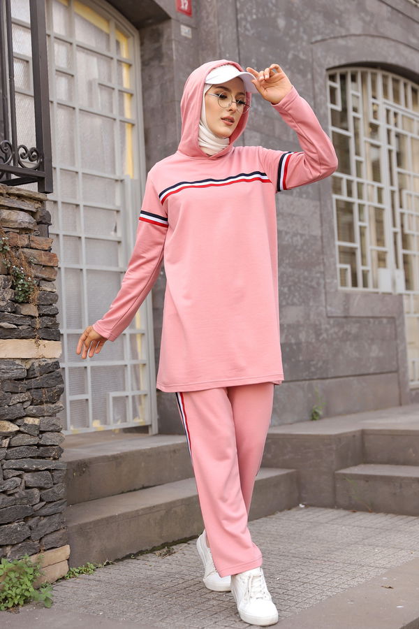 Tunık Pantolon Pembe - 2796 PEMBE