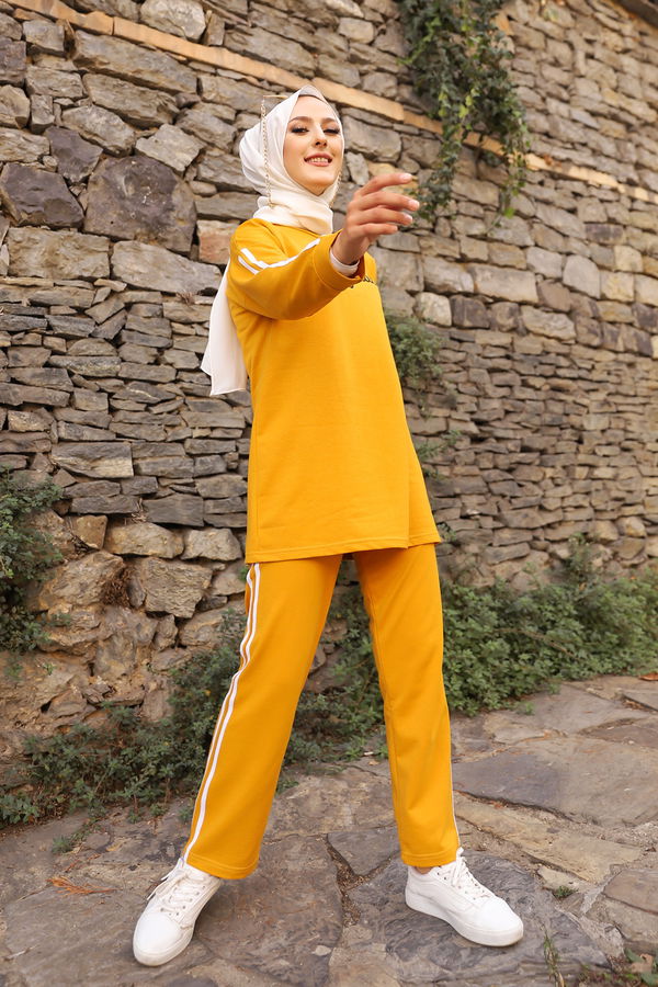 TUNIK PANTOLON Sarı - 8401 Sarı