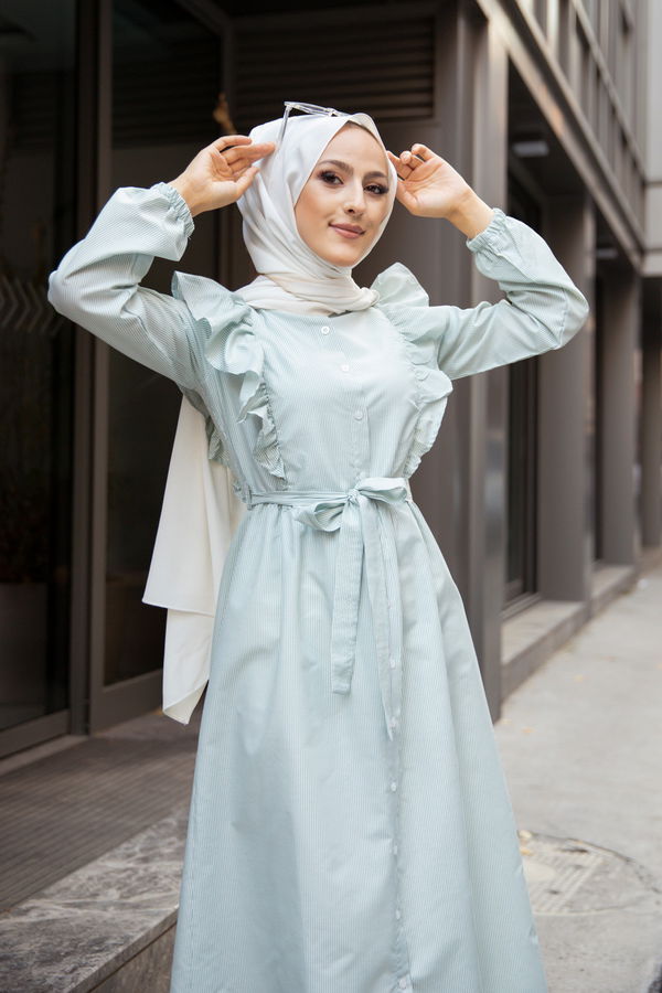ELBISE Yeşil - 3233 YEŞİL