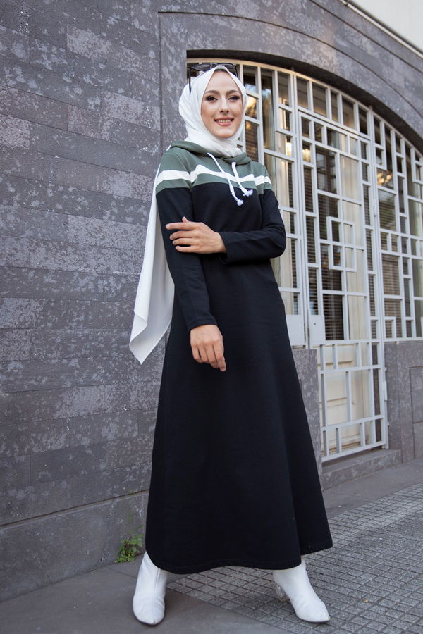 GARNILI ELBISE Haki - 3090