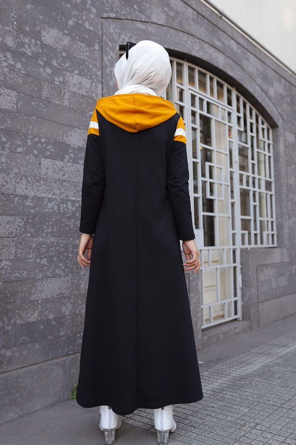 GARNILI ELBISE Sarı - 3090