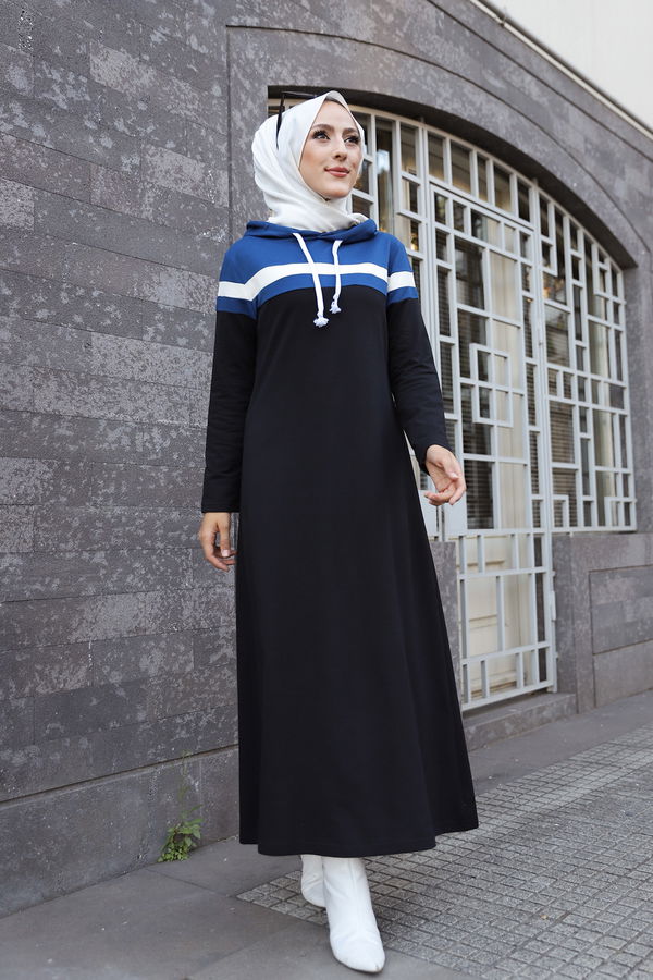 GARNILI ELBISE Mavi - 3090
