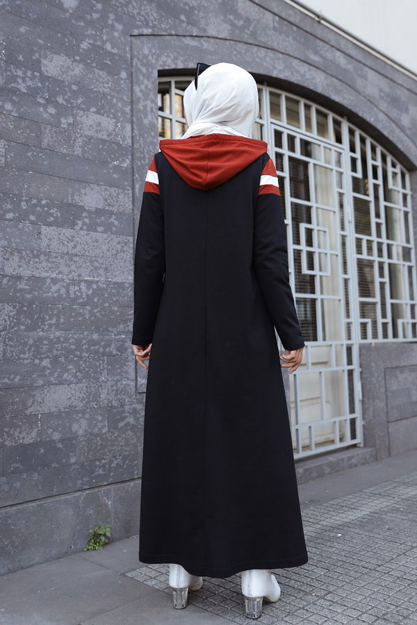 GARNILI ELBISE Kiremit - 3090 KİREMİT