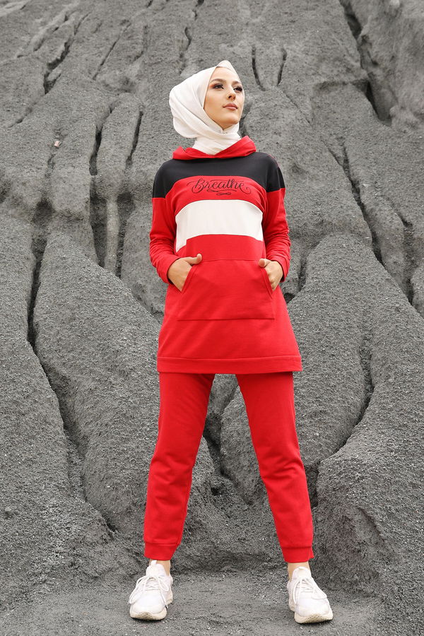 TUNIK PANTOLON Kırmızı - 2813 Kırmızı