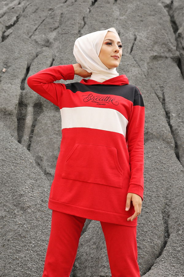 TUNIK PANTOLON Kırmızı - 2813 Kırmızı
