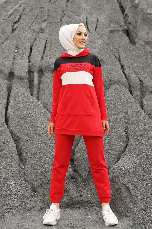 TUNIK PANTOLON Kırmızı - 2813 Kırmızı