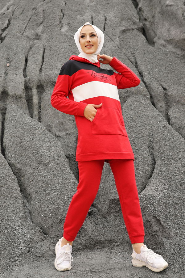TUNIK PANTOLON Kırmızı - 2813 Kırmızı
