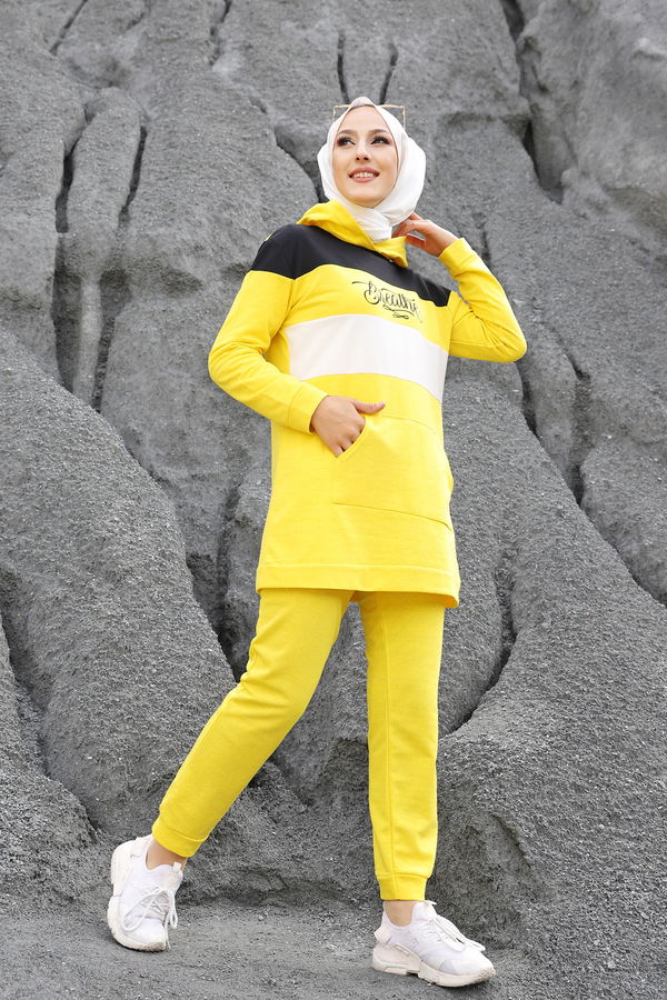 TUNIK PANTOLON Sarı - 2813 Sarı
