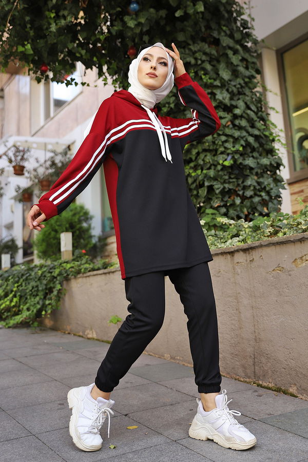 TUNIK PANTOLON Bordo - 3302 BORDO