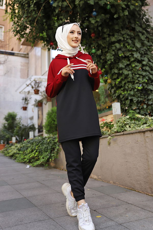 TUNIK PANTOLON Bordo - 3302 BORDO