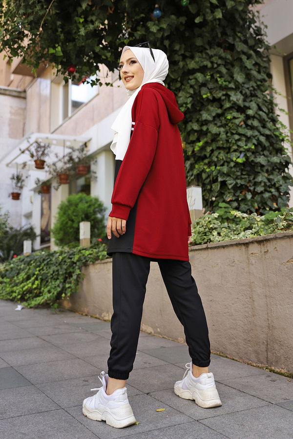 TUNIK PANTOLON Bordo - 3302 BORDO