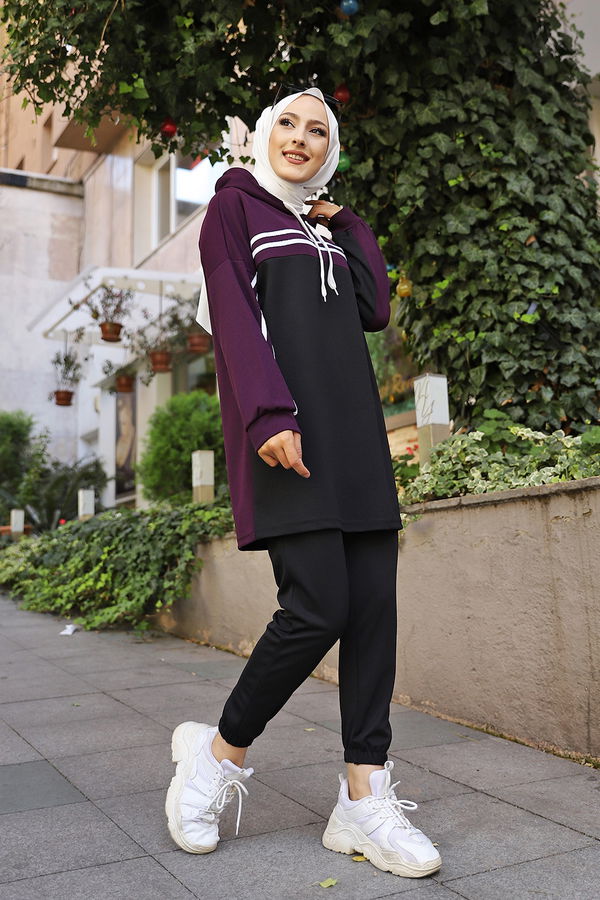 TUNIK PANTOLON Mürdüm - 3302