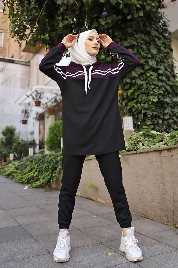 TUNIK PANTOLON Mürdüm - 3302
