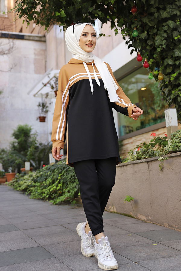 TUNIK PANTOLON Vizon - 3302 VİZON