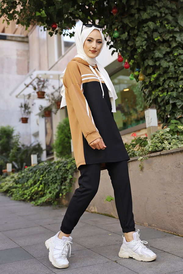 TUNIK PANTOLON Vizon - 3302 VİZON
