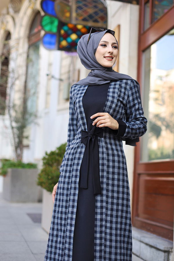 9093 ELBİSE Siyah - 9093 SİYAH