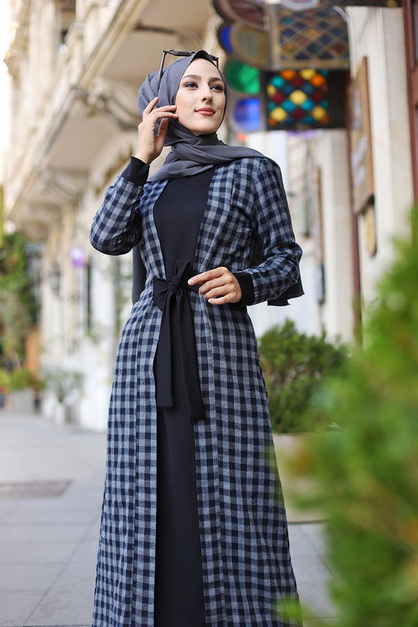 9093 ELBİSE Siyah - 9093 SİYAH