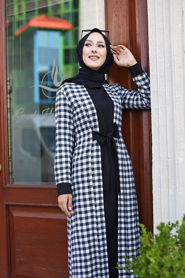 9093 ELBİSE Siyah - 9093 SİYAH