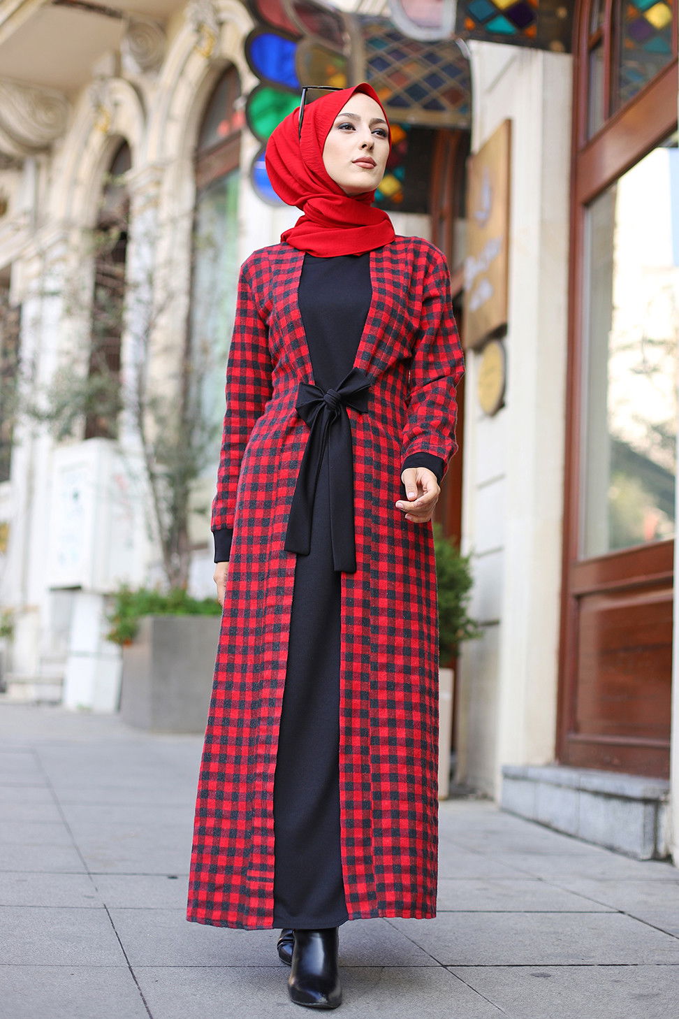 9093 ELBİSE Siyah - 9093 SİYAH