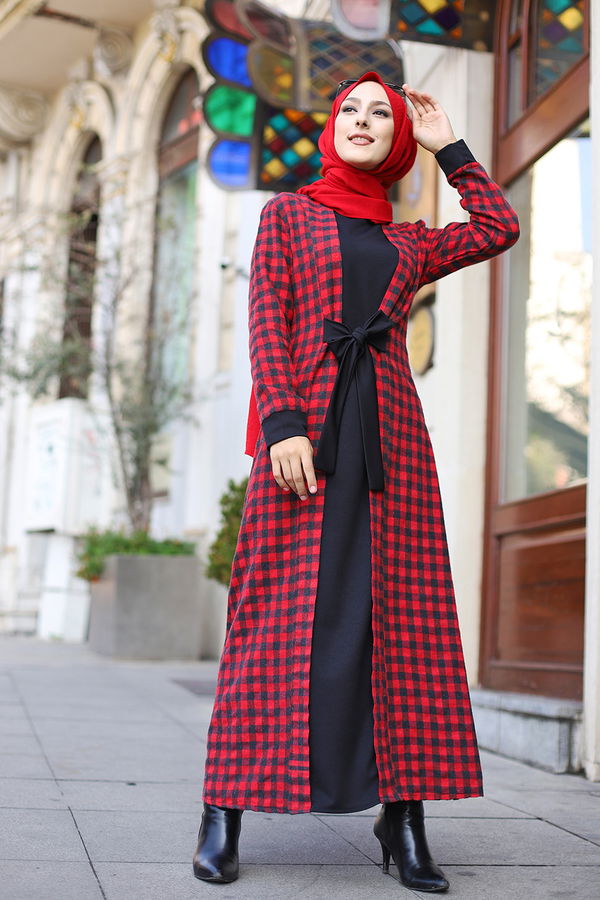 9093 ELBİSE Siyah - 9093 SİYAH