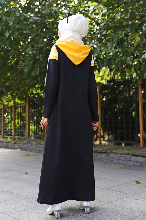 GARNILI ELBISE Sarı - 3090 Sarı