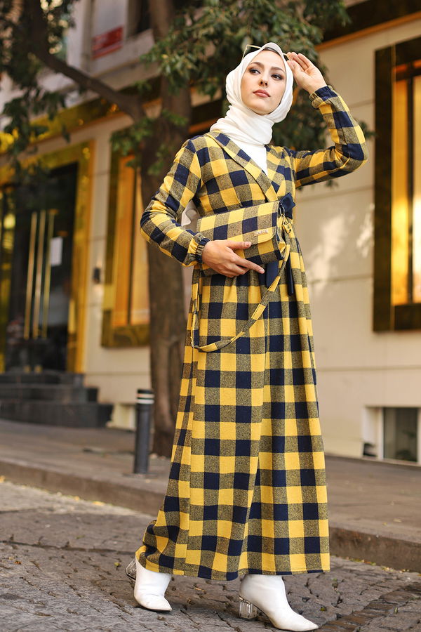 9096 ELBISE Lacivert - 9096 LACİVERT
