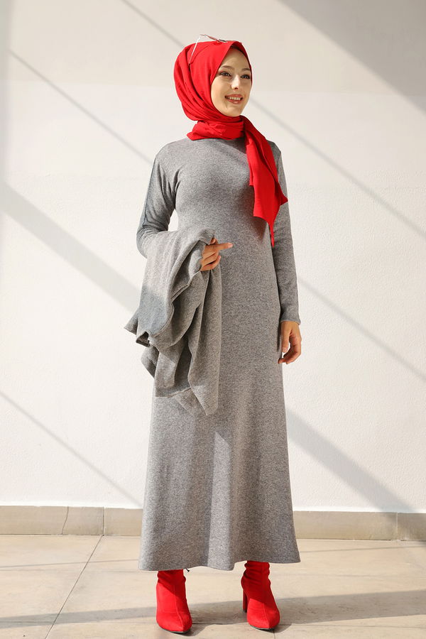 5276 ELBISE PANCO Gri - 5276 GRİ
