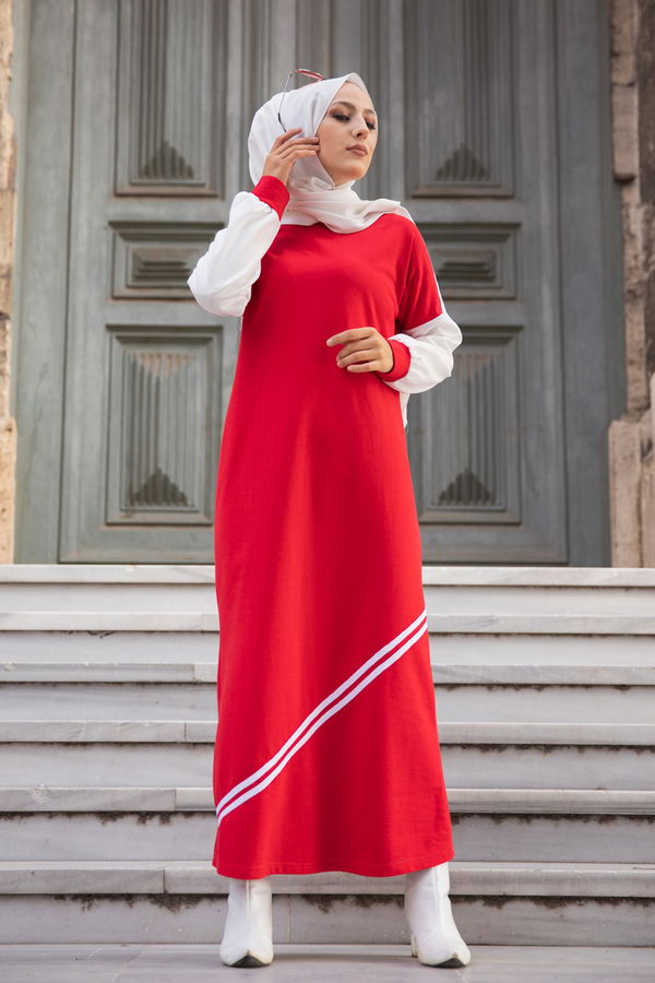 3240 ELBISE Kırmızı - 3240
