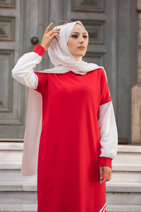 3240 ELBISE Kırmızı - 3240