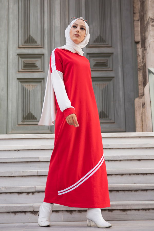 3240 ELBISE Kırmızı - 3240