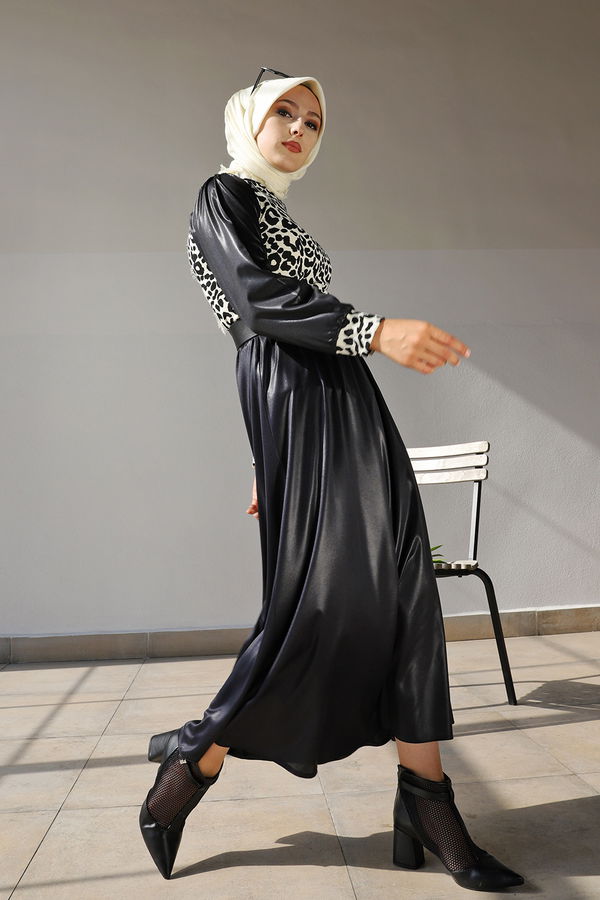 3334 BLUZ ETEK Siyah - 3334 SİYAH