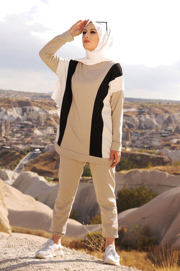 TUNIK PANTOLON Bej - 3097
