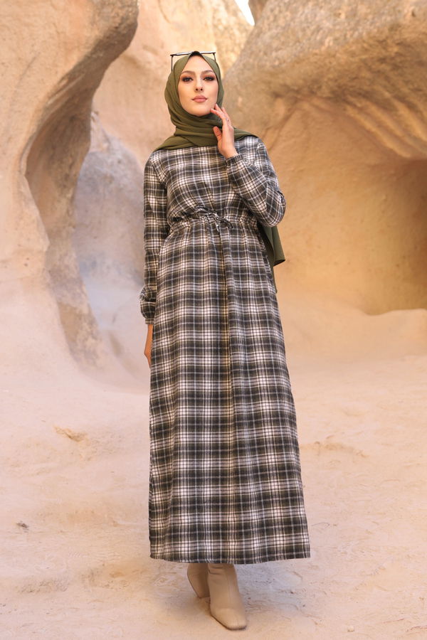 EKOSE ELBISE Haki - 3297 HAKİ
